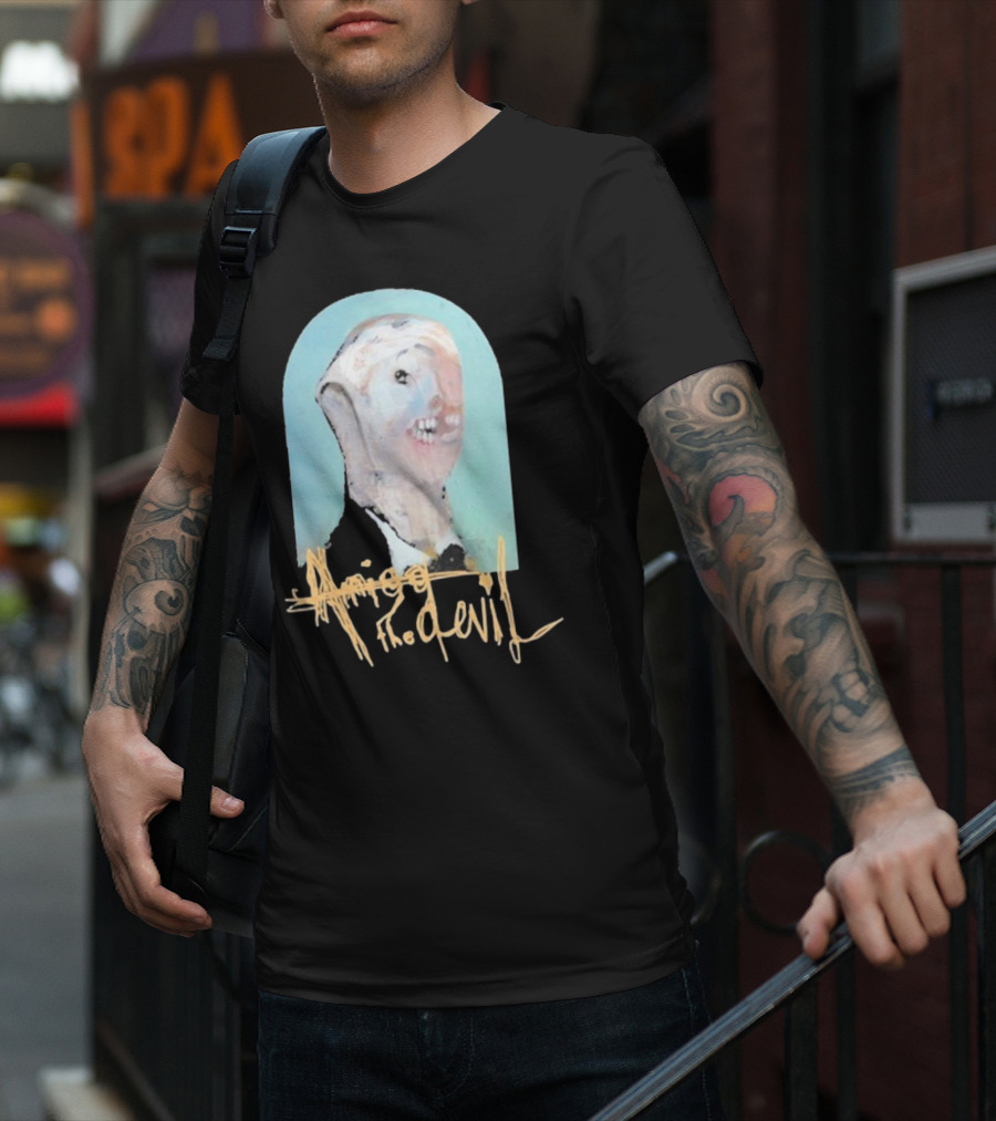 Amigo The Devil Canibal Within Cover T-Shirt