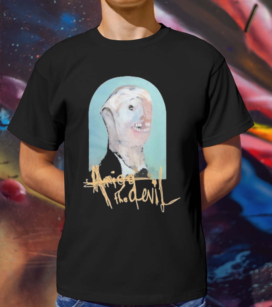 Amigo The Devil Canibal Within Cover T-Shirt