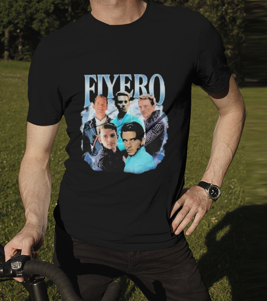 Jonathan Bailey Fiyero Wicked Fans Collage T-Shirt