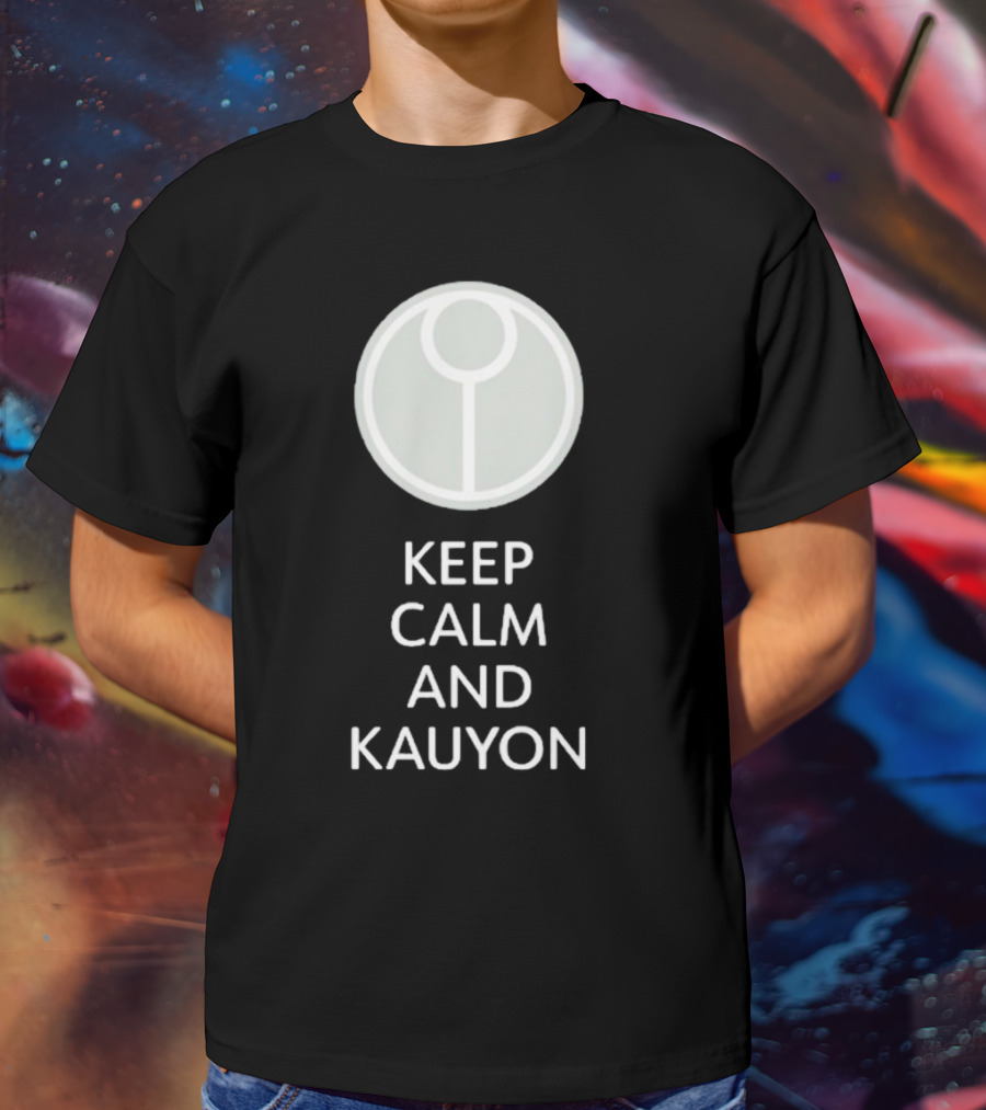 Keep Calm And Kauyon Tau Symbol Gaming Fandom T-Shirt