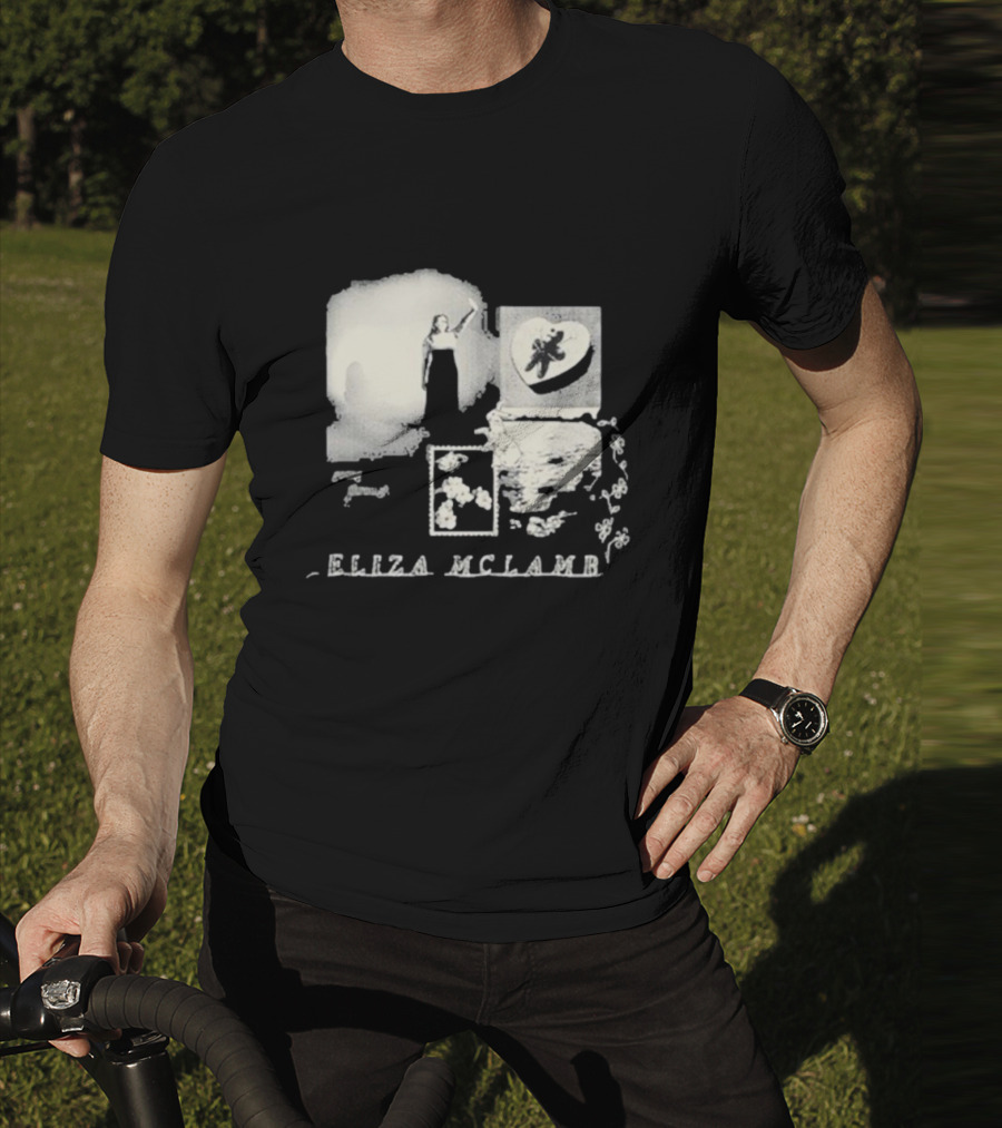 Eliza Mclamb Going Through It Vintage Heart And Floral Aesthetic T-Shirt