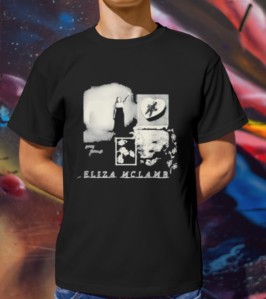 Eliza Mclamb Going Through It Vintage Heart And Floral Aesthetic T-Shirt