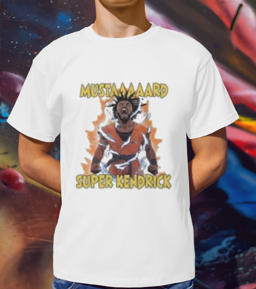 Mustaaaard Super Kendrick Dragon Balls T-Shirt