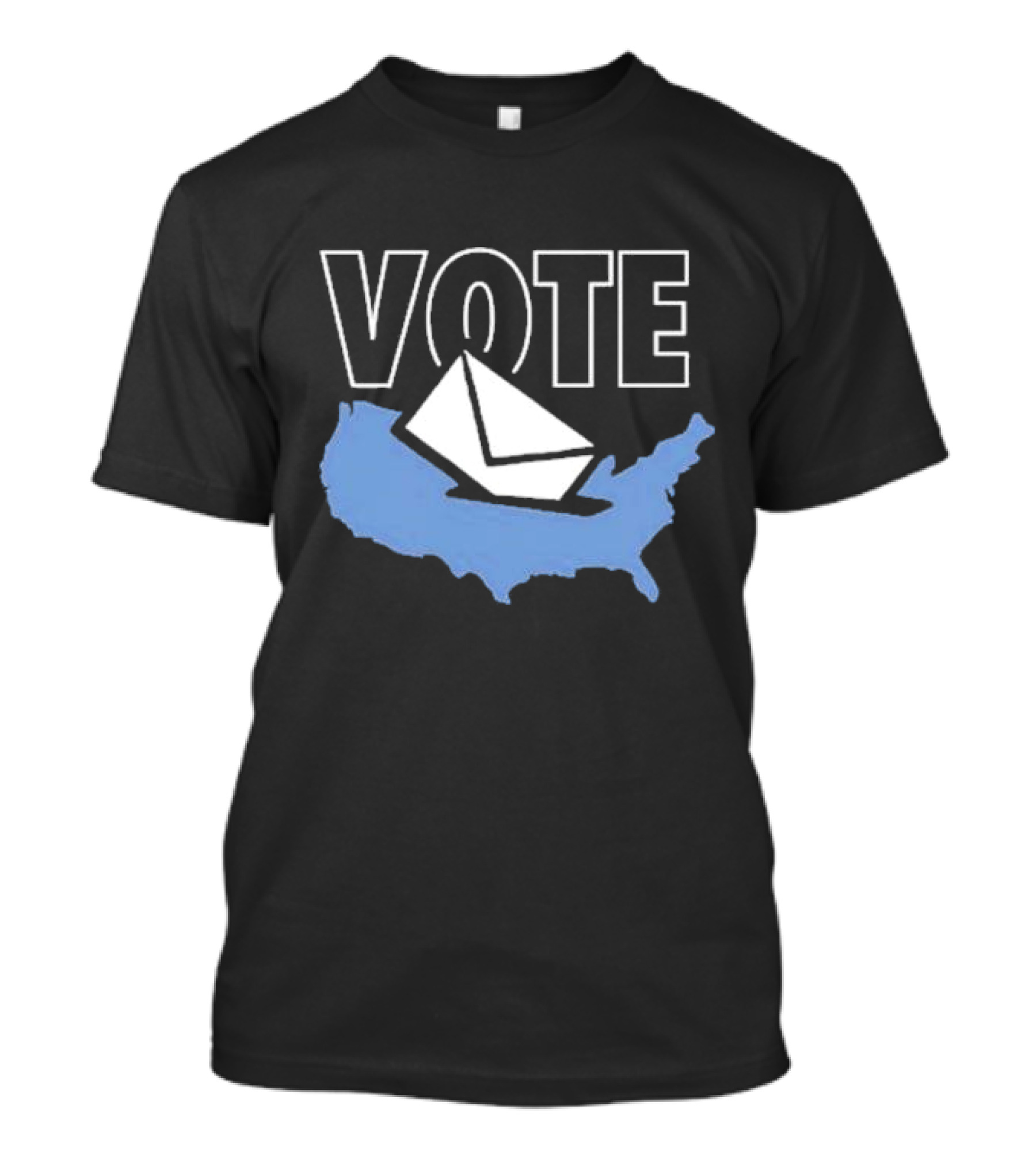 Vote Envelope Map T-Shirt