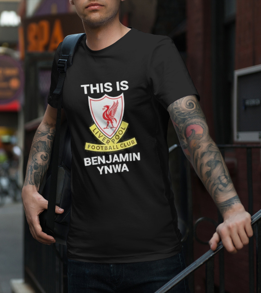 This Is Benjamin Ynwa Liverpool Football Club Crest T-Shirt