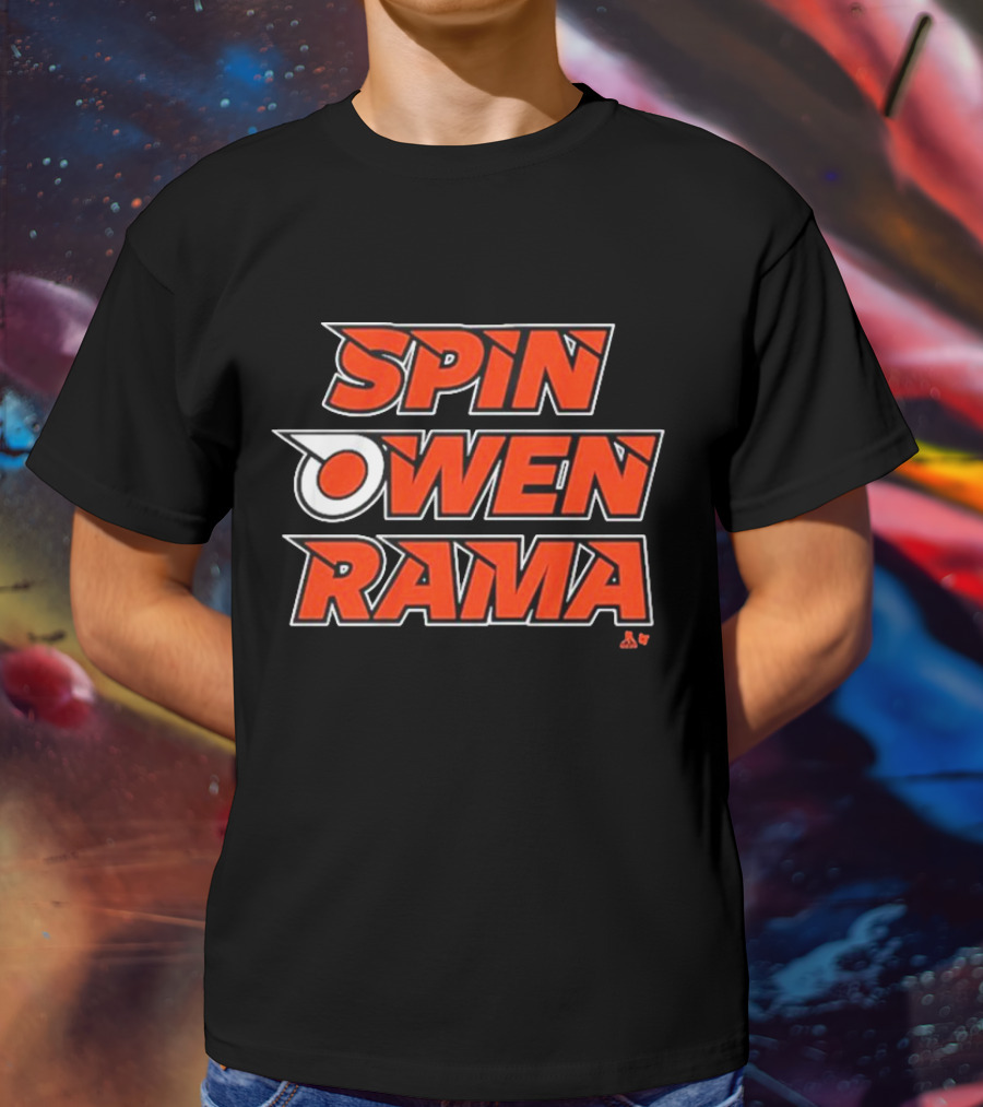 SPIN OWEN RAMA Tippett Style Retro T-Shirt