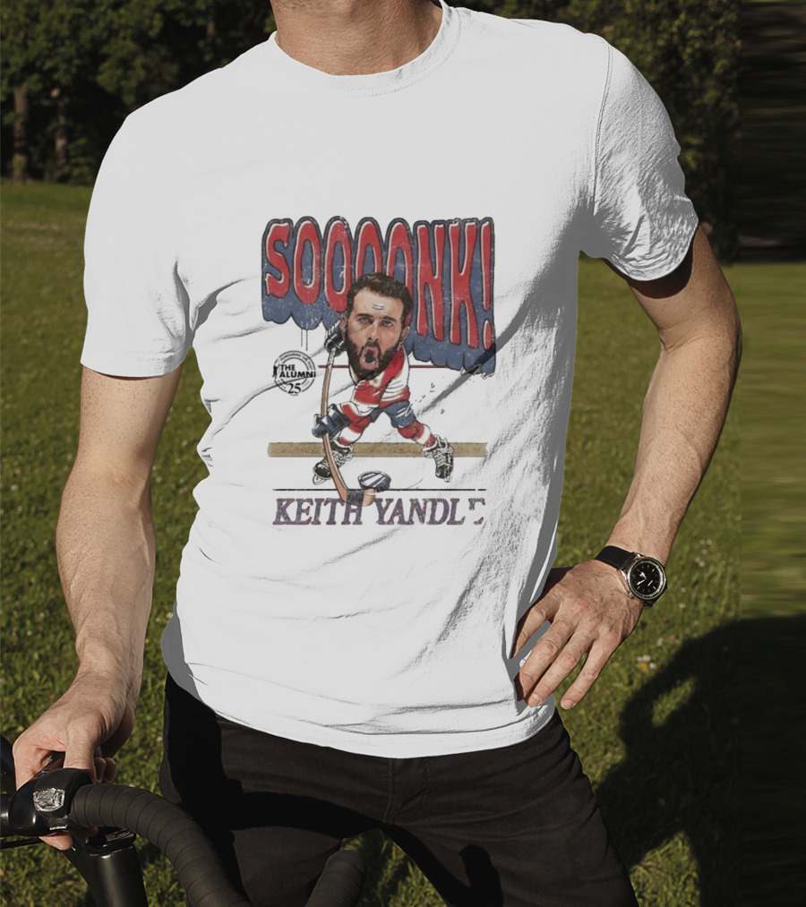 Spittin Chiclets Alumni Association Keith Yandle SOOONK T-Shirt