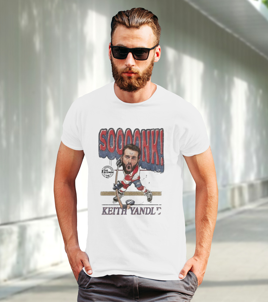 Spittin Chiclets Alumni Association Keith Yandle SOOONK T-Shirt