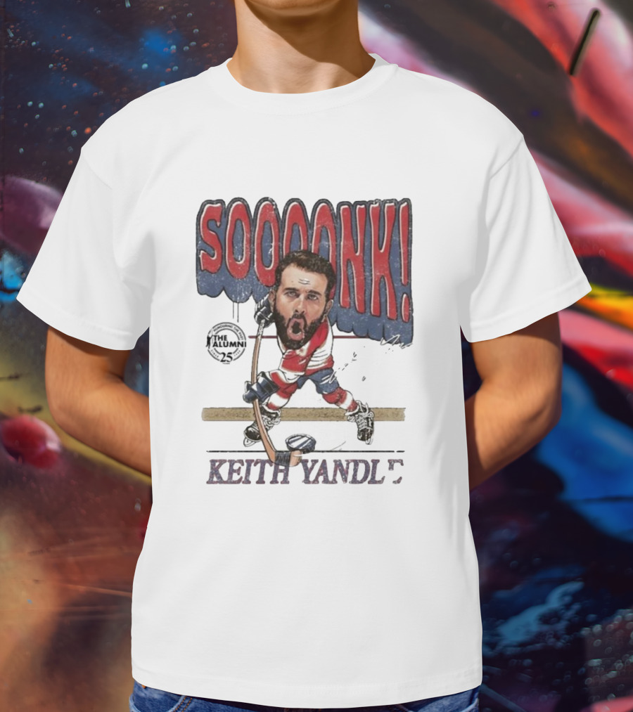 Spittin Chiclets Alumni Association Keith Yandle SOOONK T-Shirt