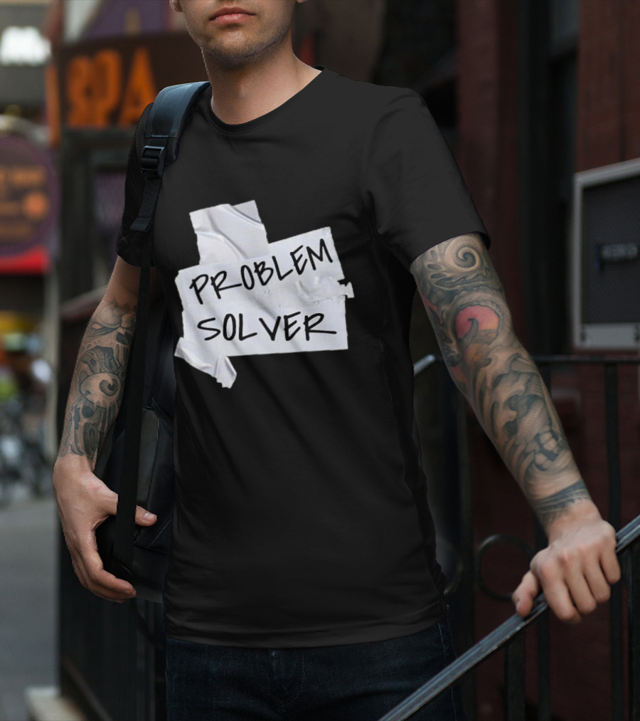 Problem Solver Silver Duct Tape Solution T-Shirt