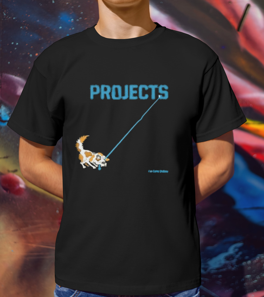 Projects I've Come Undone Weezer Dog T-Shirt