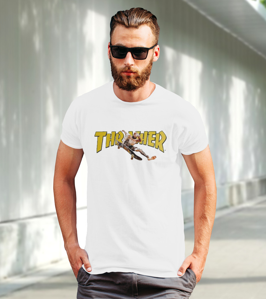 Atlas Thrasher Skateboarding T-Shirt
