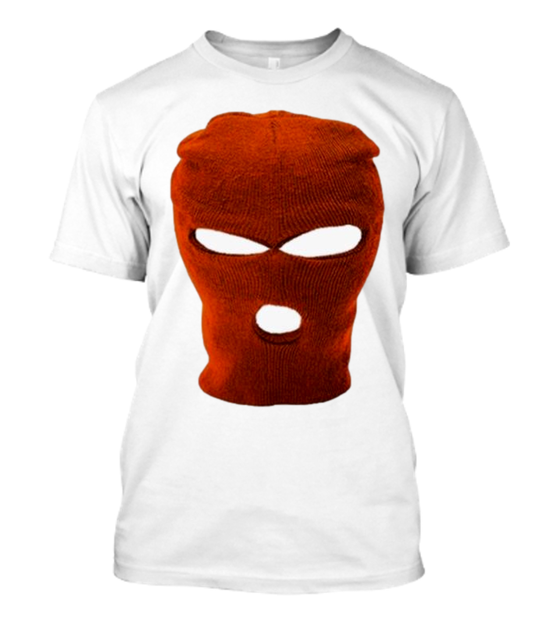 Nobigdyl Rob Hell Red Ski Mask T-Shirt