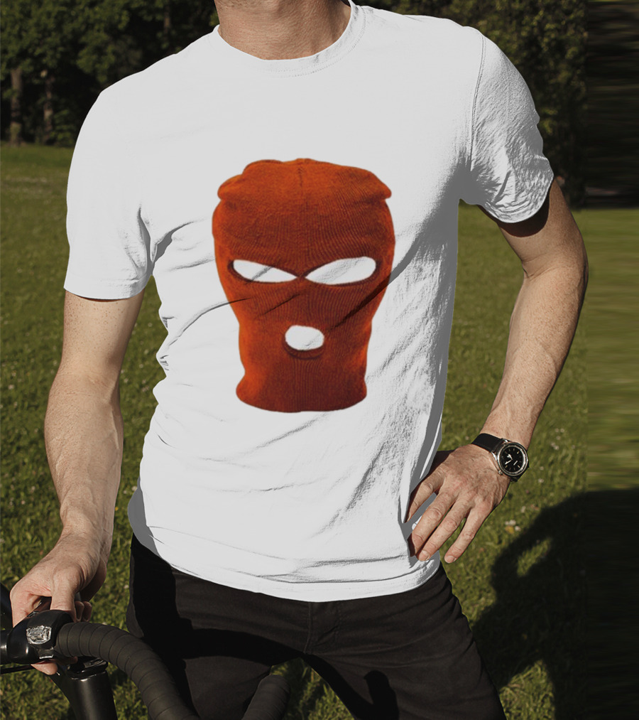 Nobigdyl Rob Hell Red Ski Mask T-Shirt