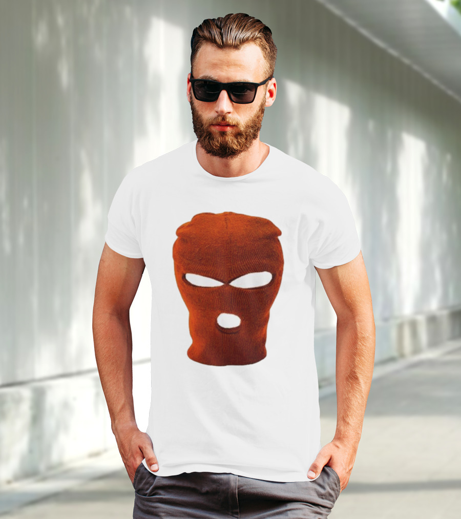 Nobigdyl Rob Hell Red Ski Mask T-Shirt