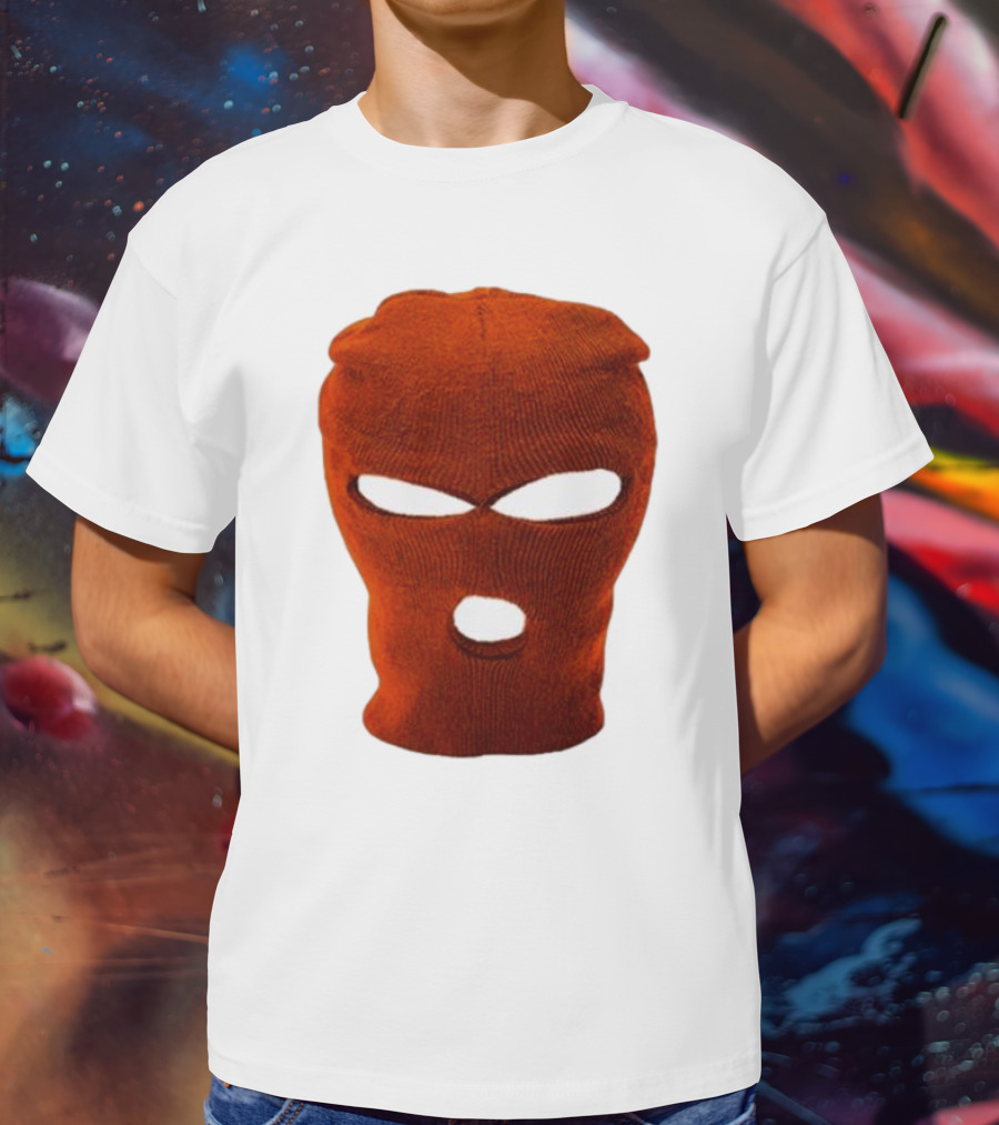 Nobigdyl Rob Hell Red Ski Mask T-Shirt