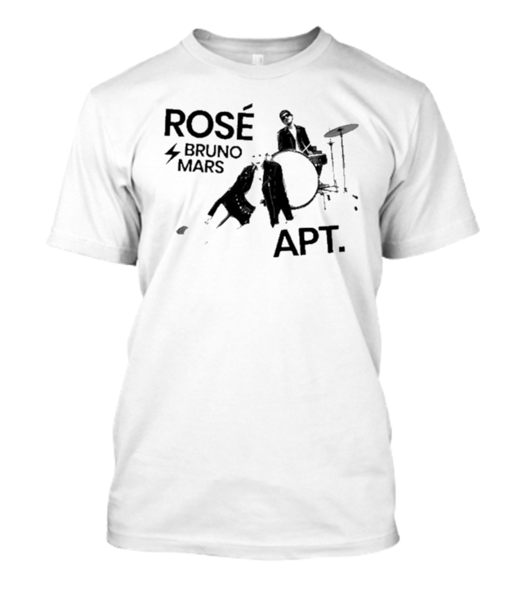 ROSÉ BRUNO MARS APT. Drummer Scene T-Shirt