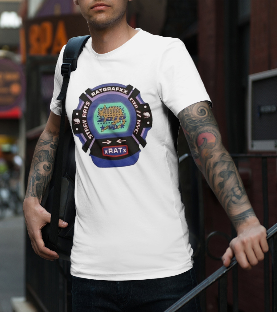 Stray Rats Ratgrafxx MTA II NYC XRATx T-Shirt
