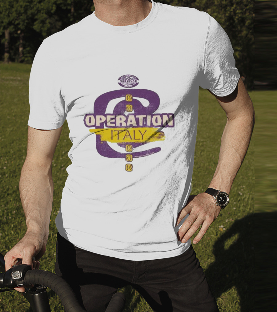 Survivor Operation Italy Purple Swirl T-Shirt