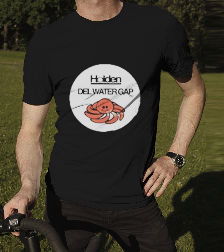 Holden Del Water Gap Octopus Fruit Sticker T-Shirt