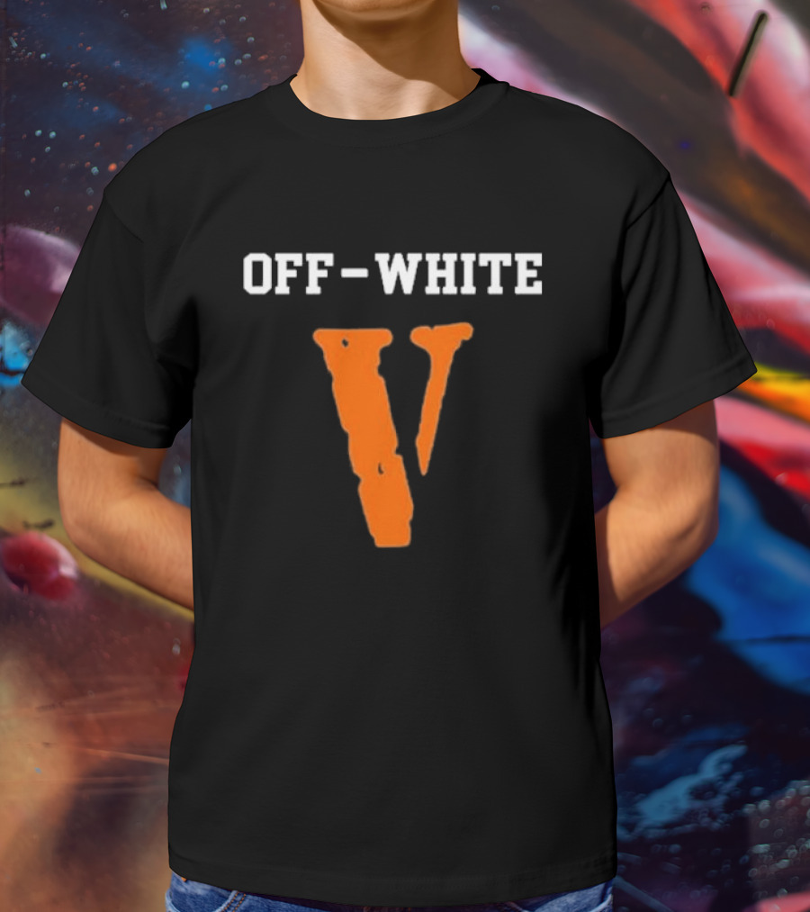 OFF-WHITE Vlone V Orange T-Shirt
