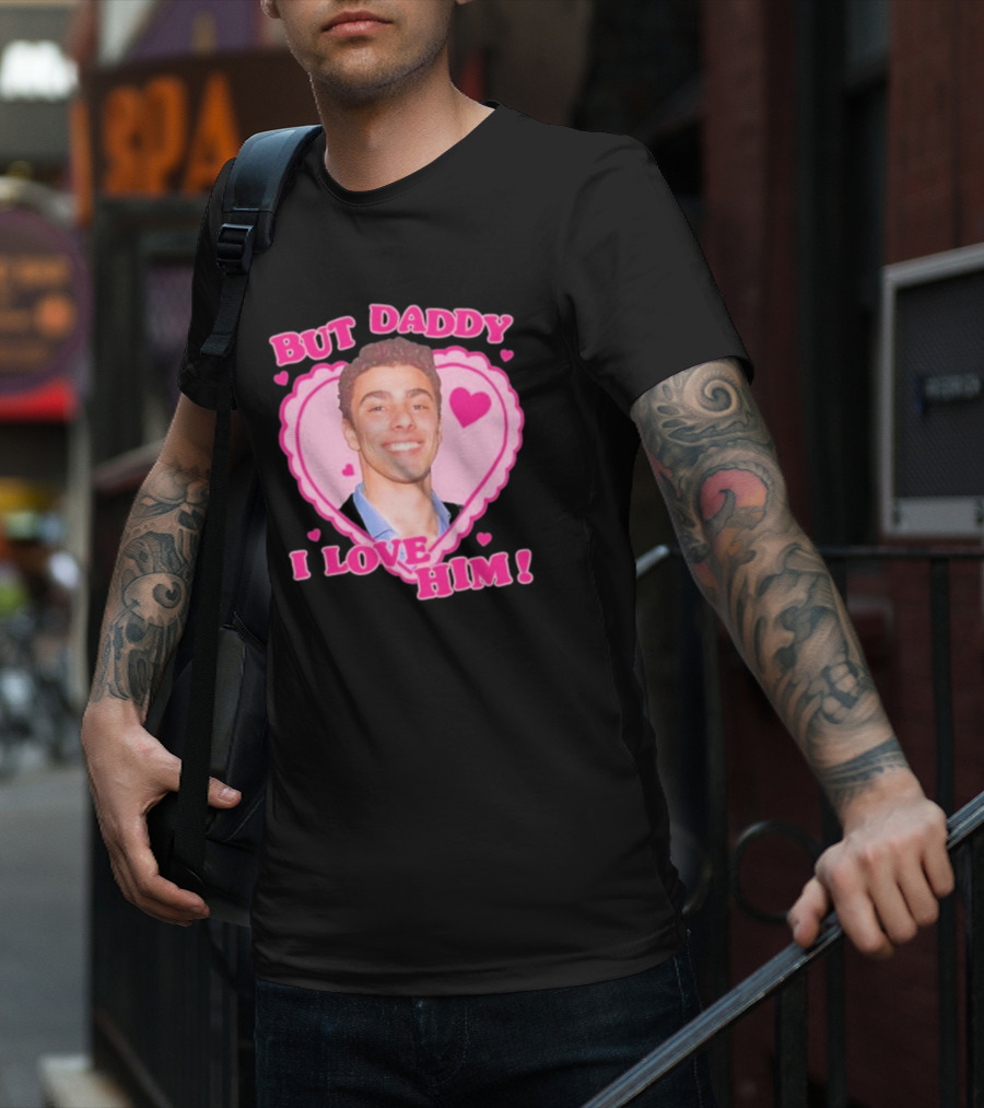 Luigi Mangione But Daddy I Love Him Heart T-Shirt