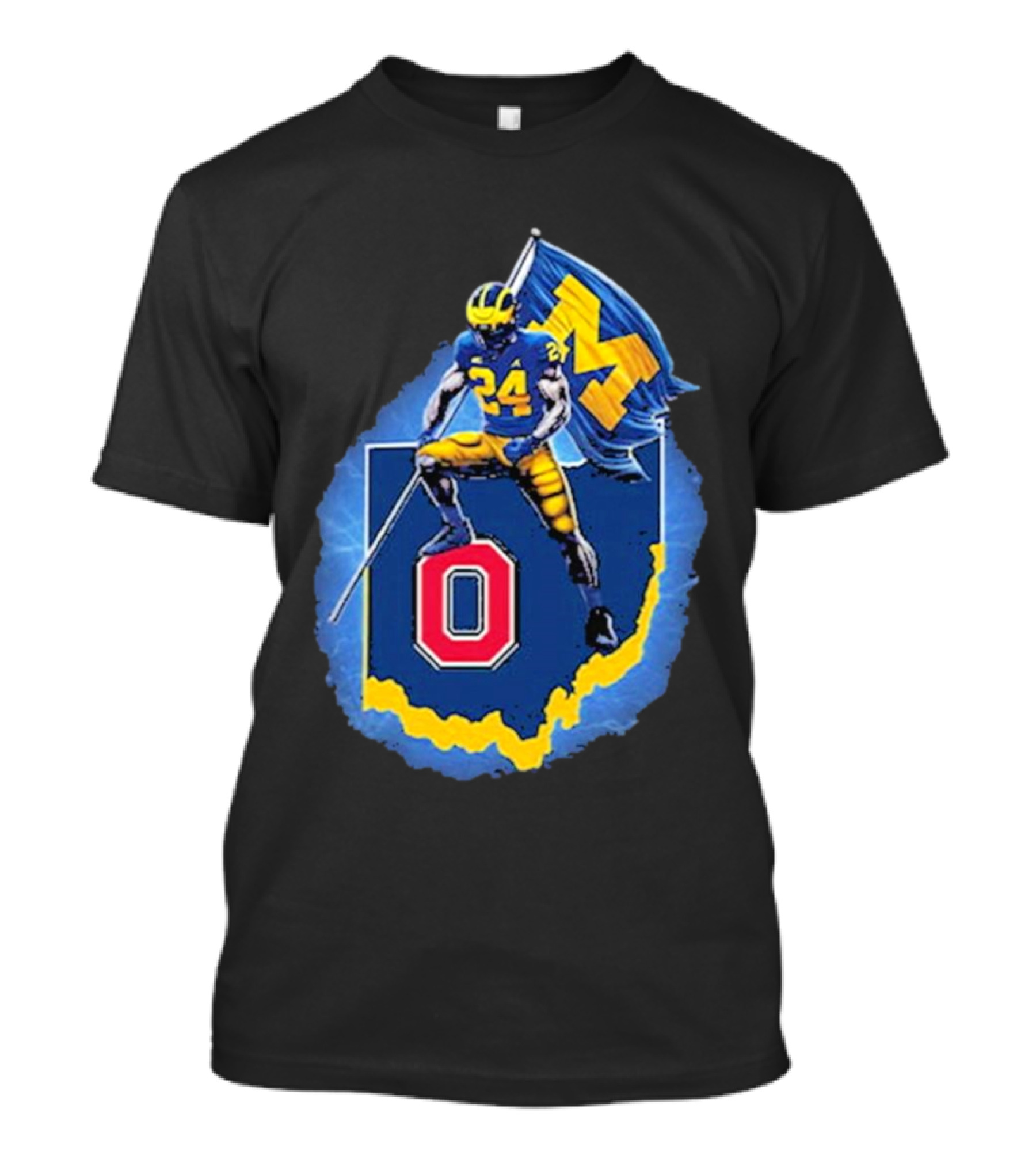 Michigan Victory Over Ohio Four Consecutive Wins Football Rivalry T-Shirt