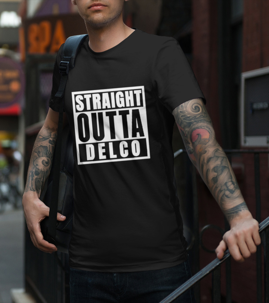 Philly Goat Straight Outta Delco T-Shirt