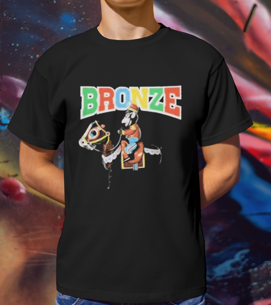 BRONZE 56k Cowboy Saddle T-Shirt