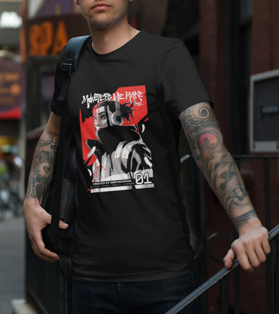 Monsters We Make Created By Coryxkenshin 01 T-Shirt
