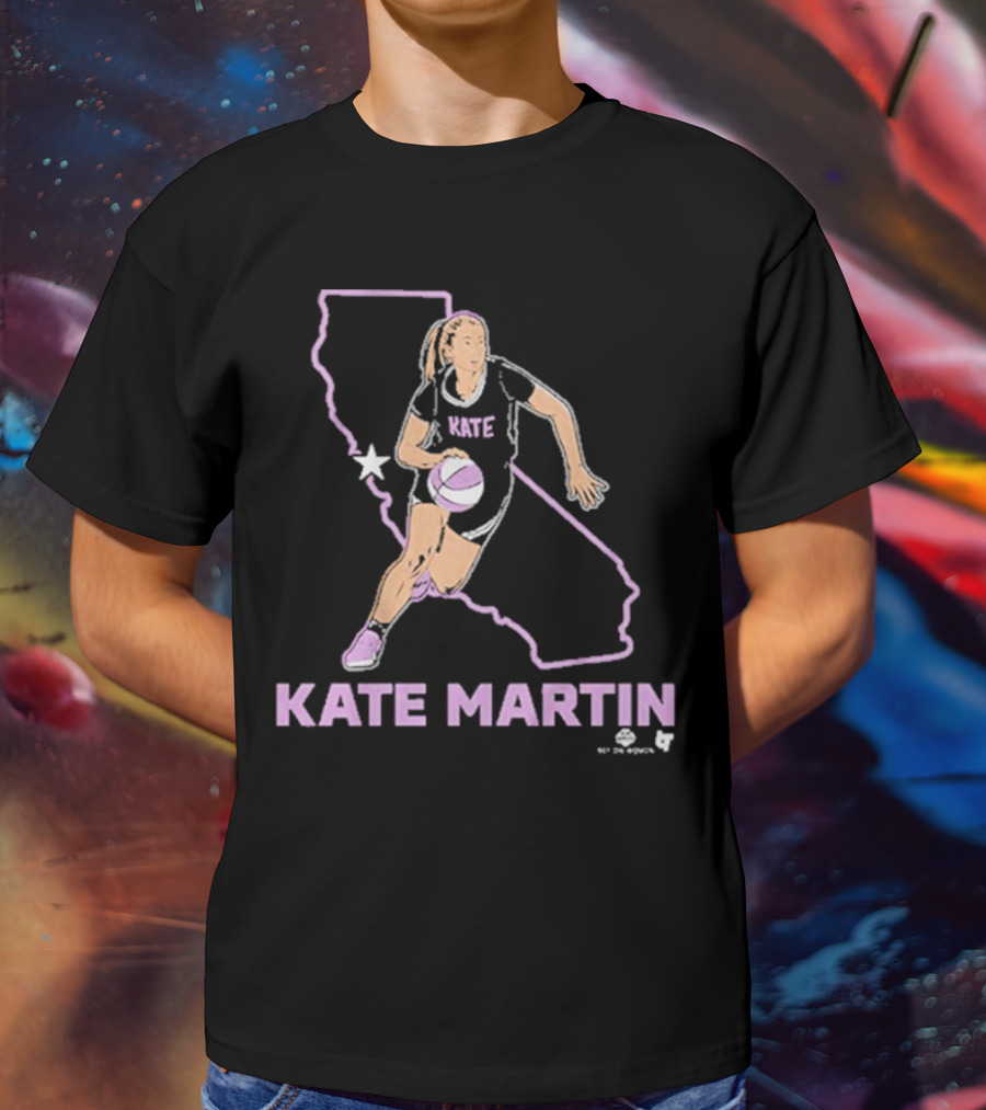 Kate Martin Basketball California Star T-Shirt