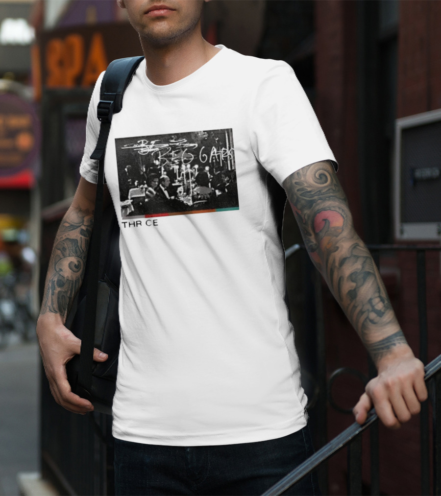 Thrice Beggars Album Art Black And White Scene T-Shirt