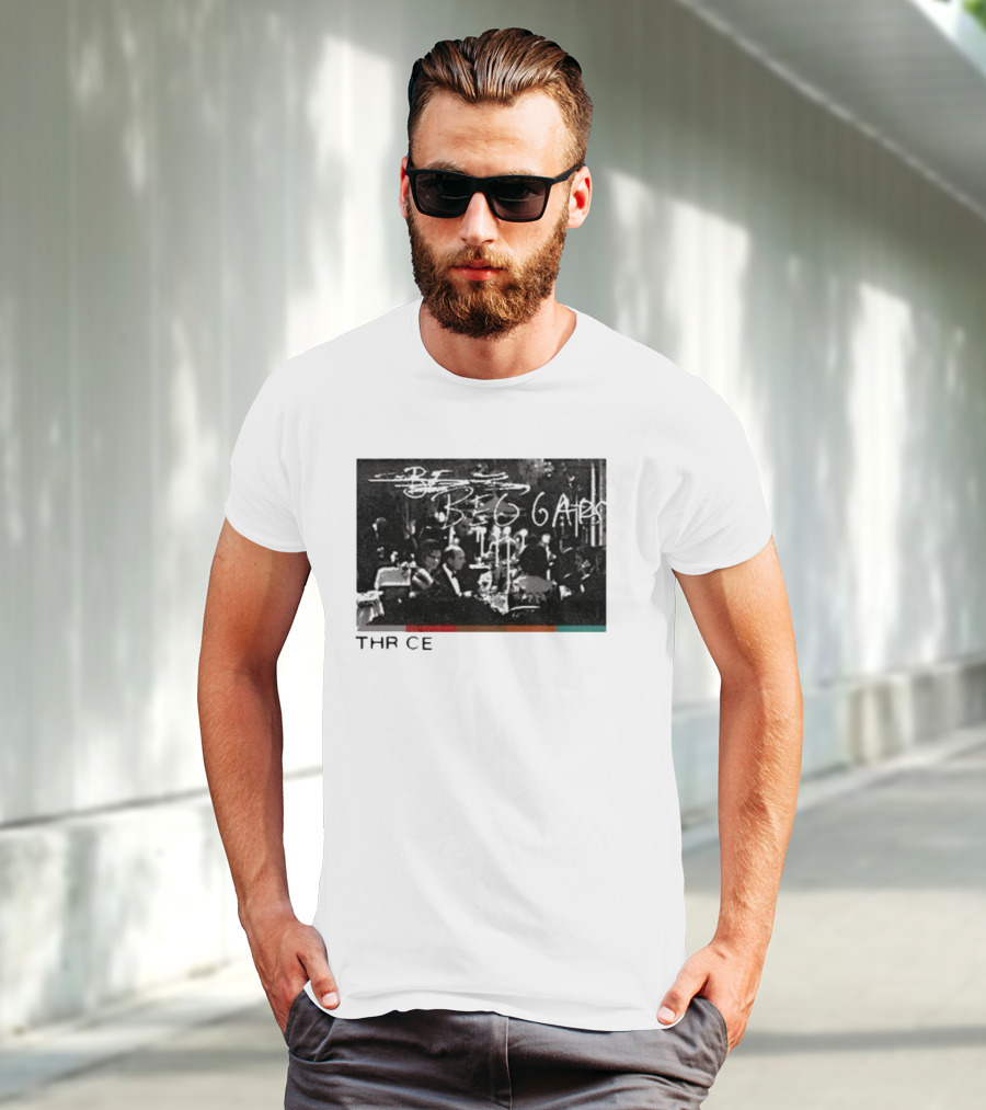Thrice Beggars Album Art Black And White Scene T-Shirt