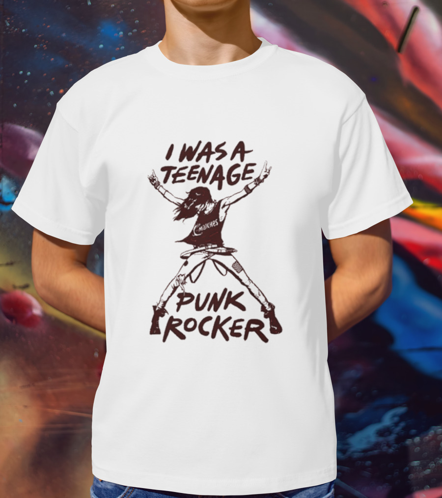 The Matches I Was A Teenage Punk Rocker Exclusive LA Show T-Shirt