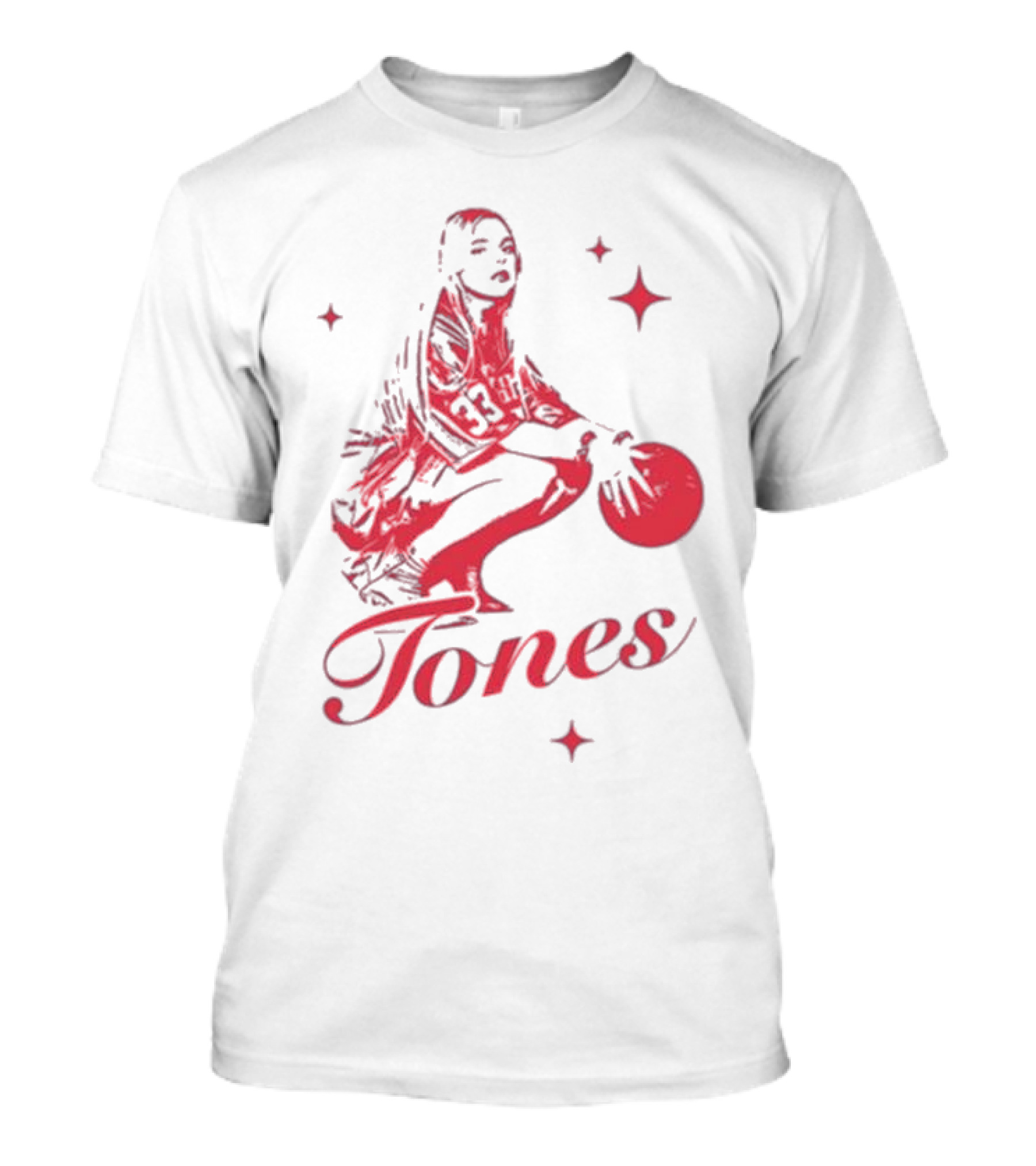 Tones 33 Sparkle Basketball T-Shirt