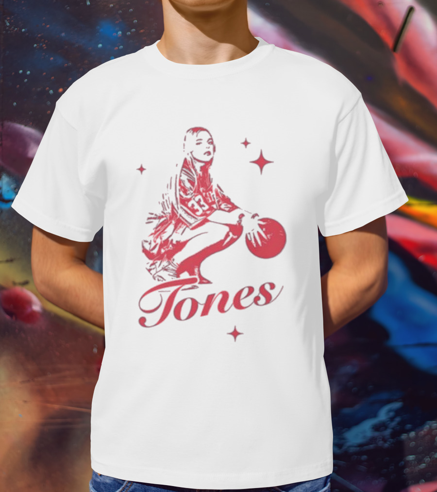 Tones 33 Sparkle Basketball T-Shirt