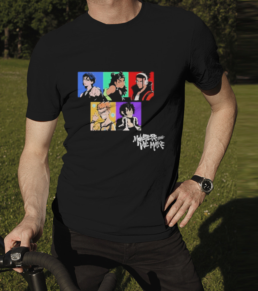 Monsters We Make Colorful Character Portraits T-Shirt