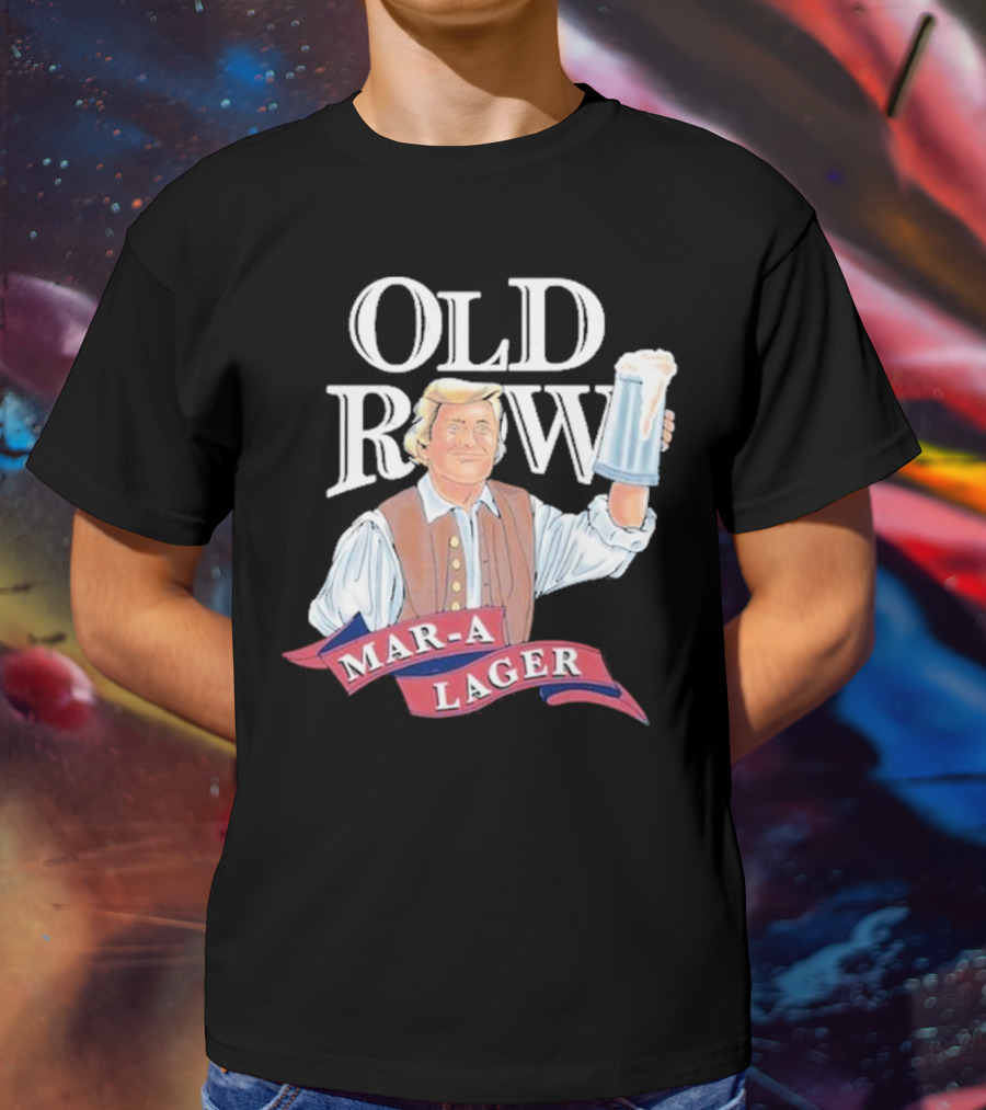 Old Row Mar-A Lager Vintage Style Cheers Figure T-Shirt