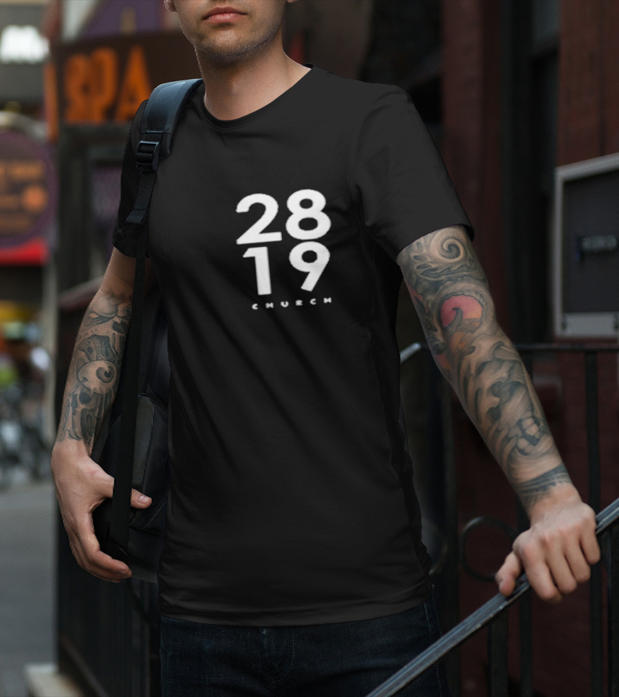 Philip Anthony Mitchell 2819 Church Minimalist Number T-Shirt