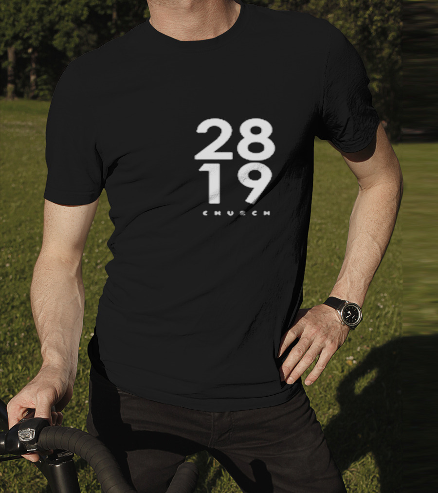 Philip Anthony Mitchell 2819 Church Minimalist Number T-Shirt