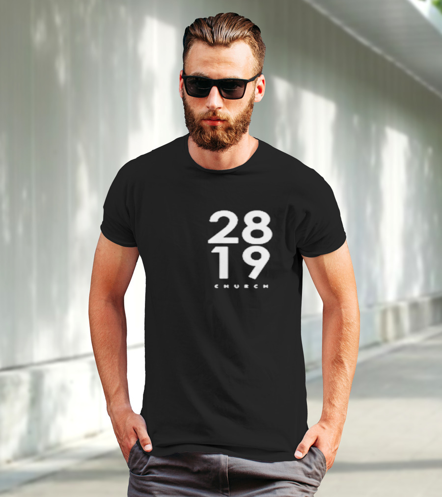 Philip Anthony Mitchell 2819 Church Minimalist Number T-Shirt