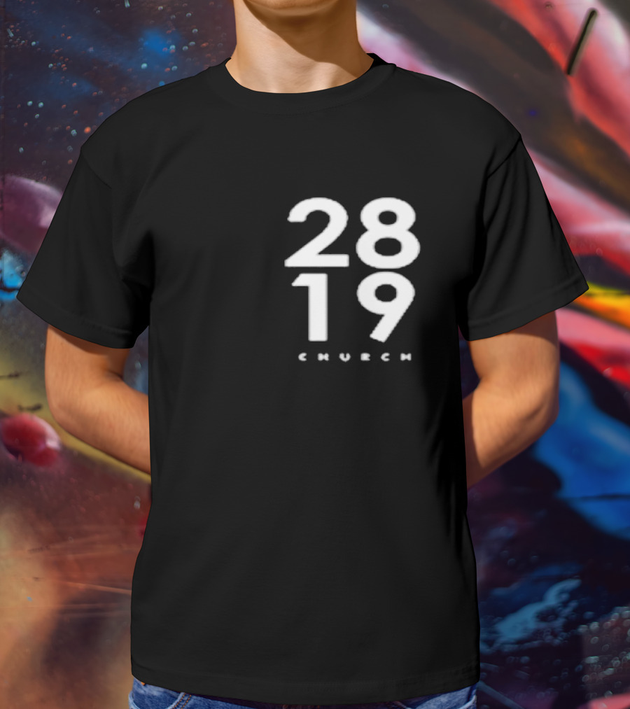 Philip Anthony Mitchell 2819 Church Minimalist Number T-Shirt