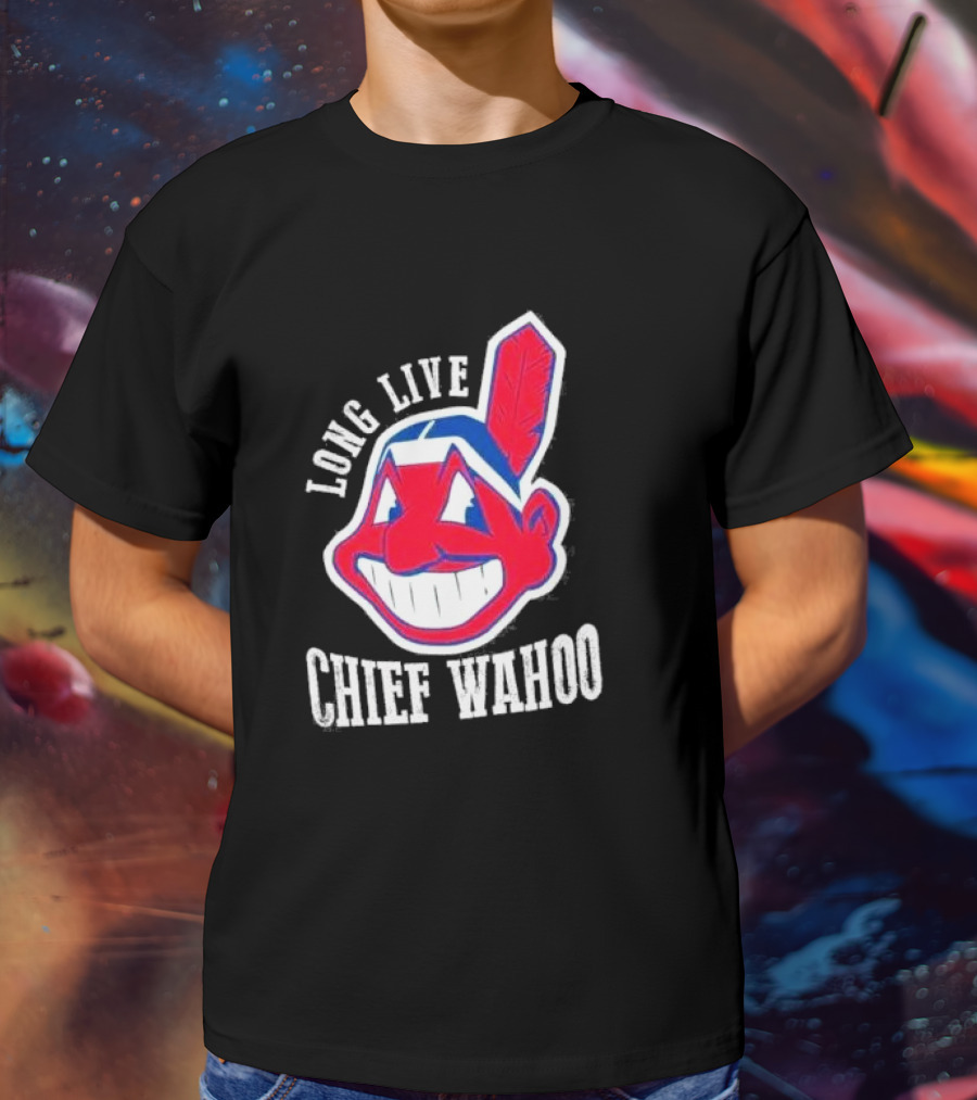 Long Live Chief Wahoo Cleveland Indians Vintage T-Shirt