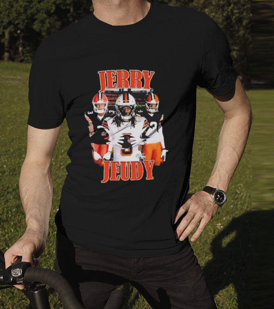Jerry Jeudy Cleveland Browns Game Day Football Players T-Shirt
