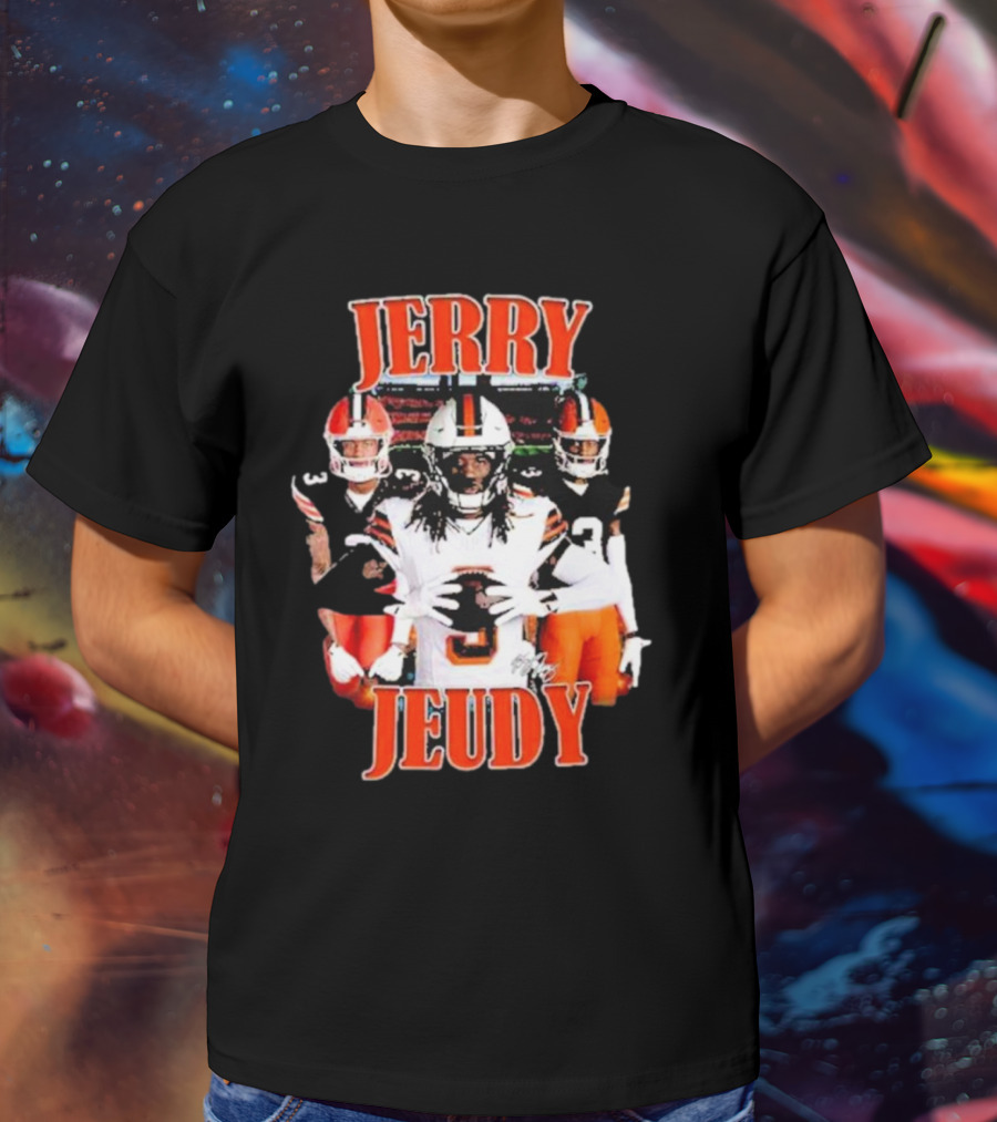 Jerry Jeudy Cleveland Browns Game Day Football Players T-Shirt