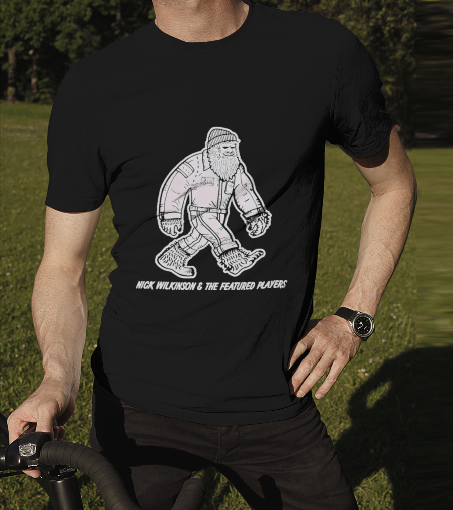Nick Wilkinson And The Featured Players Bigfoot Lumberjack T-Shirt
