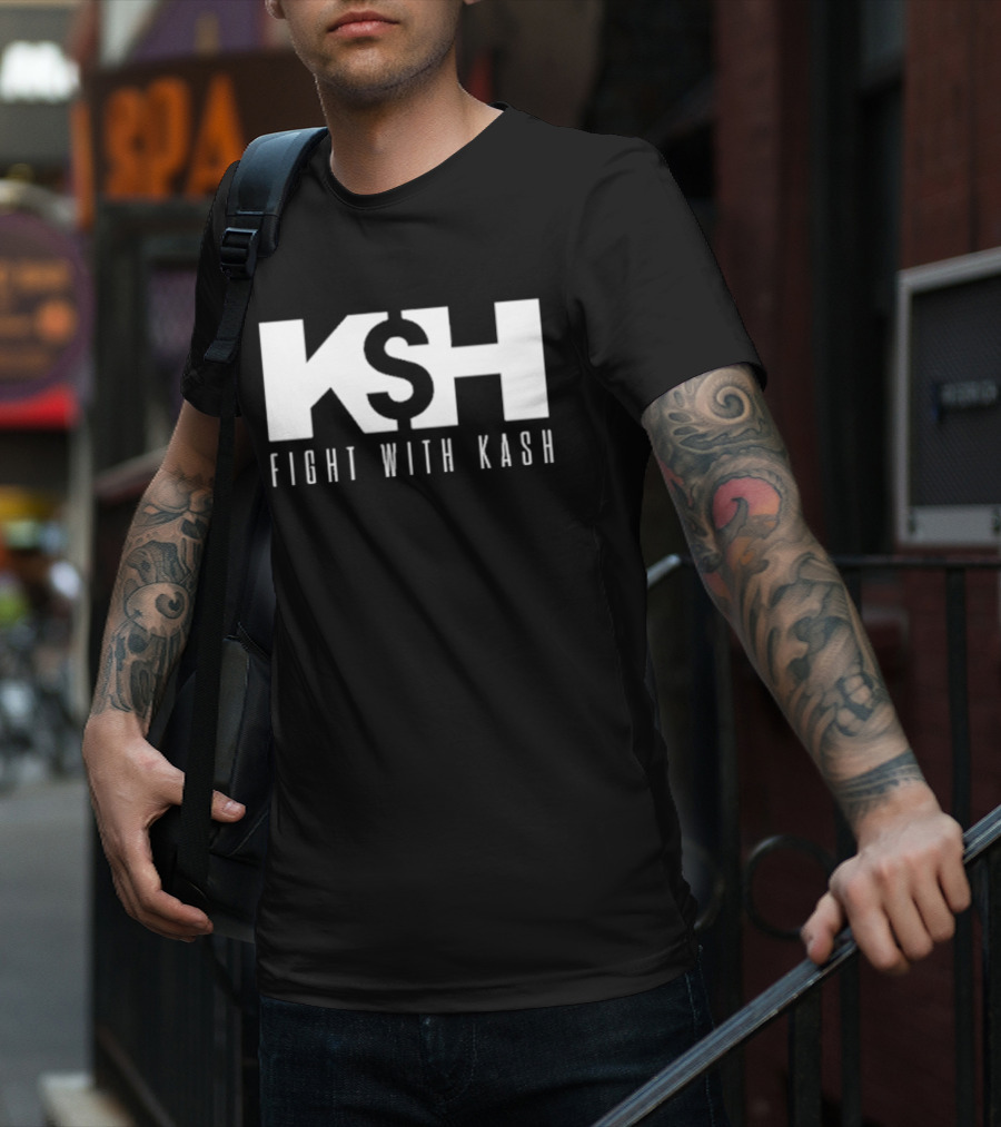 Fight With KSH Kash Boxing T-Shirt