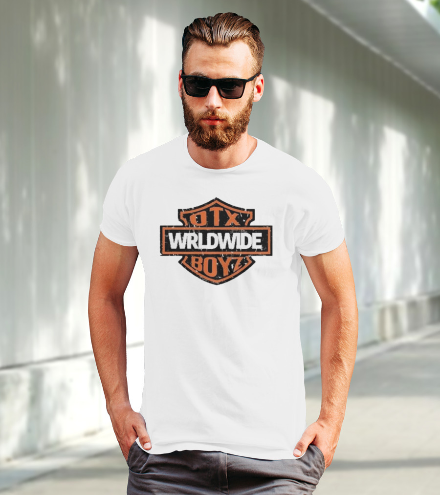 Otxboyz Wrldwide Emblem Geezyworld T-Shirt