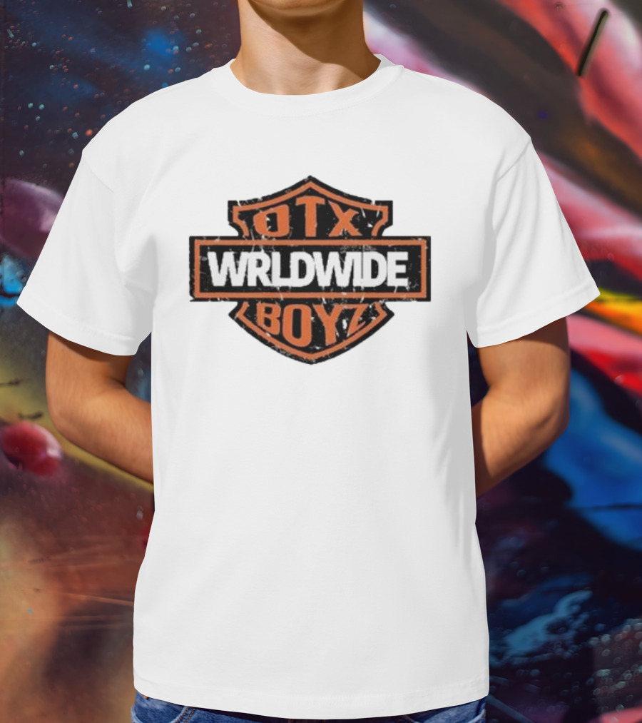 Otxboyz Wrldwide Emblem Geezyworld T-Shirt