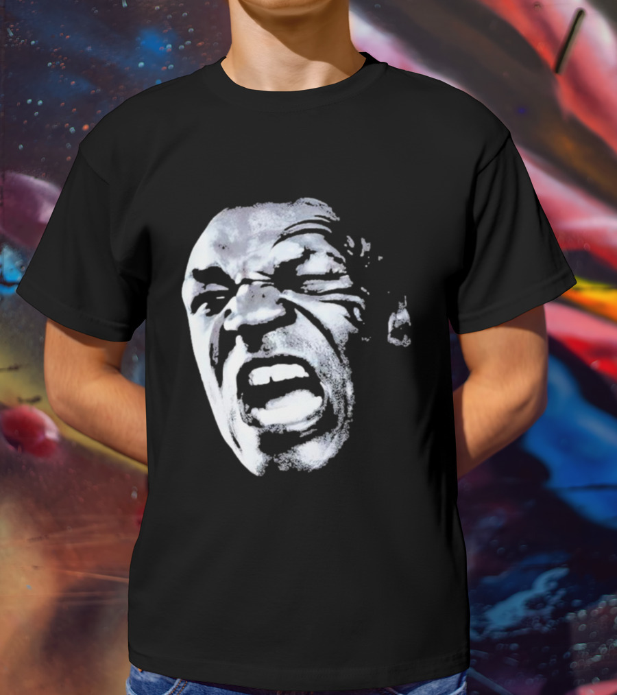 Lean And Mean Mike Tyson Expression Face T-Shirt